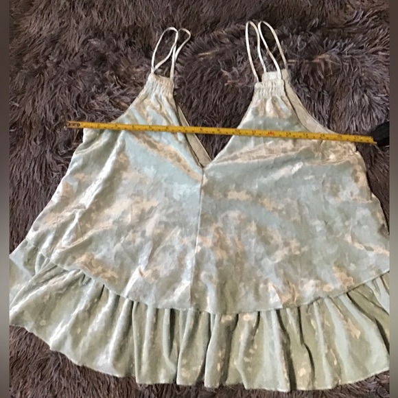 XS Romper & Velvet Peplum Tank Lot - Picture 6 of 16